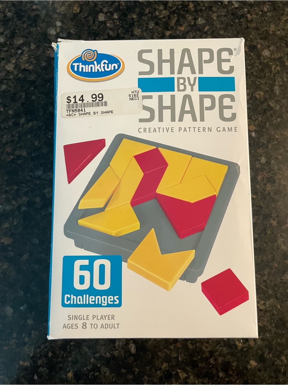 Thinkfun Shape by Shape creative pattern game